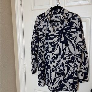 Masai of Copenhagen Artsy Bold Boho Tunic Blouse Top. Size L. Oversized